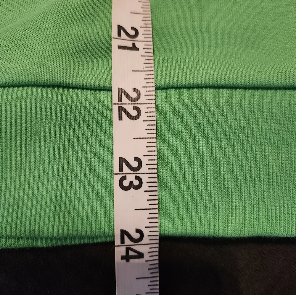 Urban Outfitters ZGY DENIM Oversized Sweatshirt Bright Green NWT Small - Picture 8 of 8